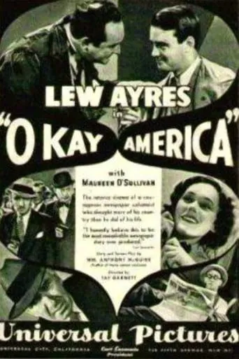 Okay, America! movie poster - Rated 5.3/10
