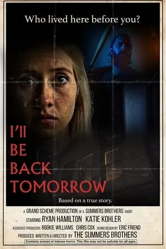 I'll Be Back Tomorrow movie poster - Entertainment content