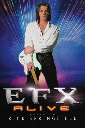 EFX Alive starring Rick Springfield movie poster - Rated 8/10