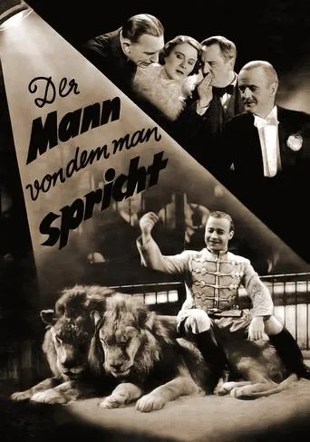 The Man Who is Talked About movie poster - Rated 6.2/10