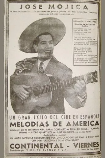 Melodías de América movie poster - Entertainment content