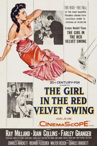 The Girl in the Red Velvet Swing movie poster - Rated 6.2/10