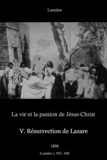 V. Résurrection de Lazare movie poster - Rated 4/10