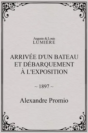 Arrivée d'un bateau et débarquement à l'exposition movie poster - Rated 7/10