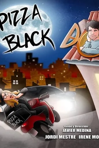 Pizza Black movie poster - Entertainment content