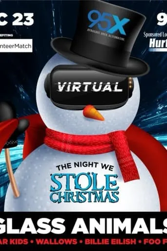 Glass Animals- The Night We Stole Christmas movie poster - Entertainment content
