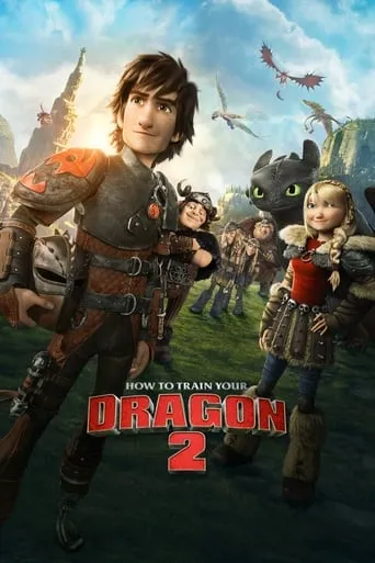 How to Train Your Dragon 2 movie poster - Rated 7.672/10