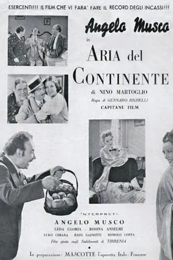 L'aria del continente movie poster - Entertainment content