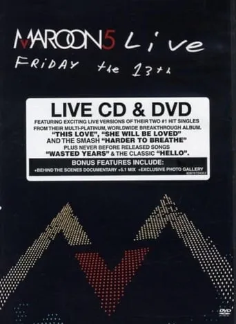 Maroon 5: Live - Friday the 13th movie poster - Rated 9/10