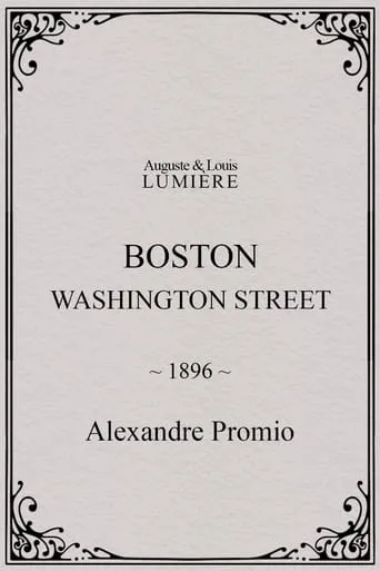 Boston, Washington street movie poster - Entertainment content
