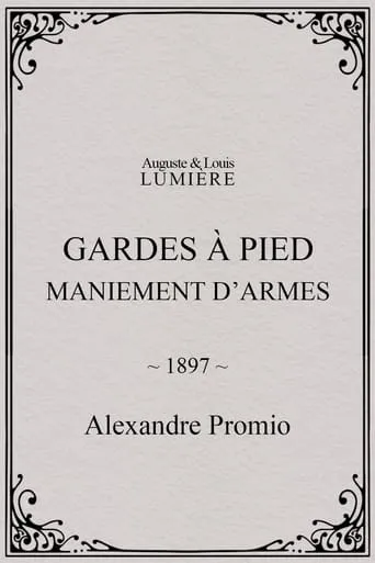 Gardes à pied : maniement d’armes movie poster - Entertainment content