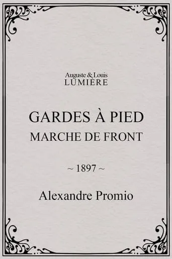 Gardes à pied : marche de front movie poster - Entertainment content