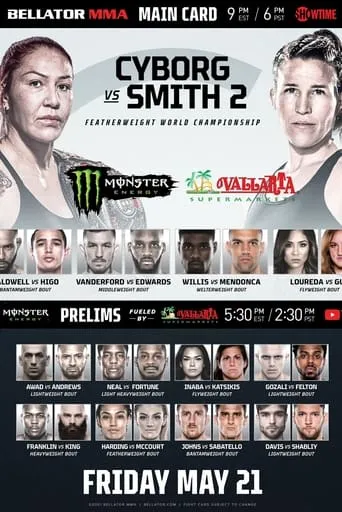 Bellator 259: Cyborg vs. Smith 2 movie poster - Entertainment content
