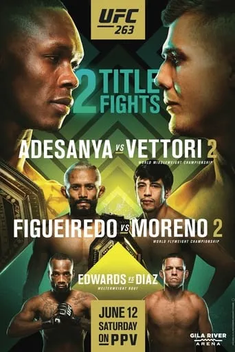 UFC 263: Adesanya vs. Vettori 2 movie poster - Entertainment content