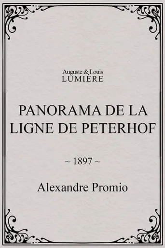 Panorama de la ligne de Peterhof movie poster - Entertainment content