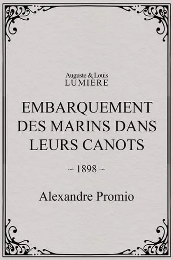 Embarquement des marins dans leurs canots movie poster - Entertainment content