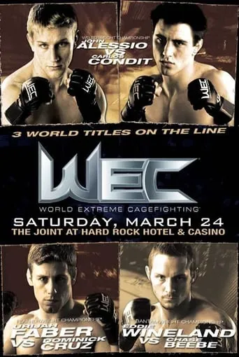 WEC 26: Condit vs. Alessio movie poster - Entertainment content