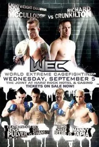 WEC 30: McCullough vs. Crunkilton movie poster - Entertainment content