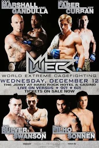 WEC 31: Faber vs. Curran movie poster - Entertainment content