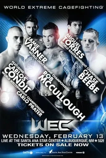 WEC 32: New Mexico movie poster - Rated 4.8/10