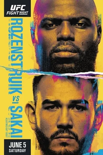 UFC Fight Night 189: Rozenstruik vs. Sakai movie poster - Entertainment content