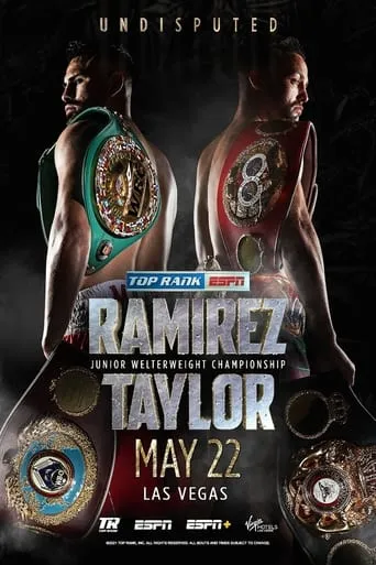 Jose Ramirez vs. Josh Taylor movie poster - Entertainment content