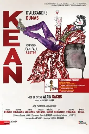 Kean movie poster - Rated 8/10