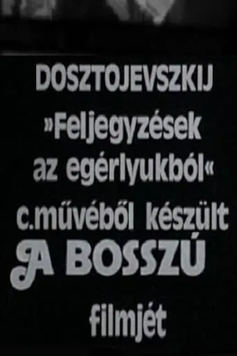 A bosszú movie poster - Entertainment content