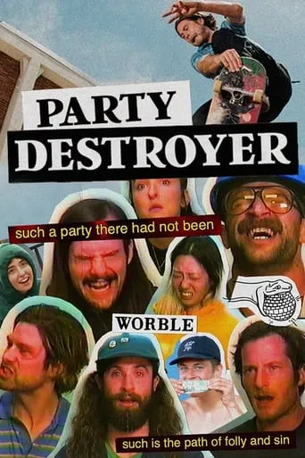 Worble and Cobra Man - Party Destroyer movie poster - Rated 8/10