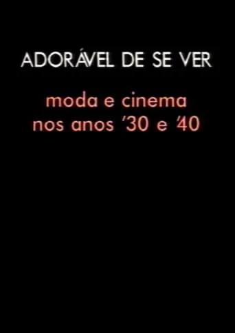 Adorável de se ver movie poster - Entertainment content