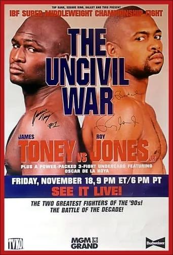 James Toney vs. Roy Jones Jr movie poster - Entertainment content