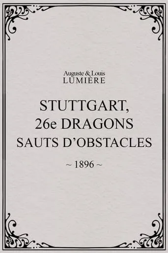 Stuttgart: 26th Dragoons Jumping Obstacles movie poster - Rated 1/10