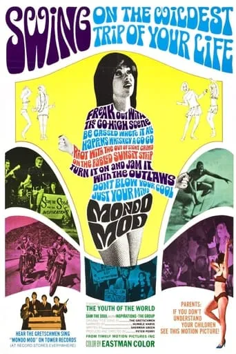 Mondo Mod movie poster - Rated 2.5/10