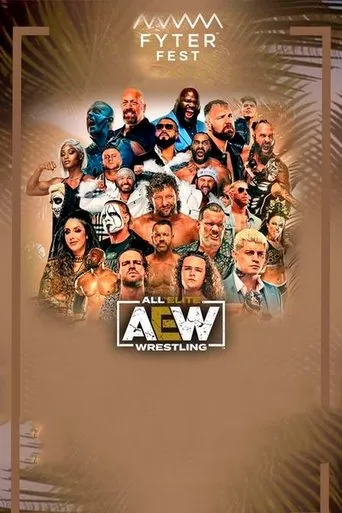 AEW Fyter Fest movie poster - Rated 8/10