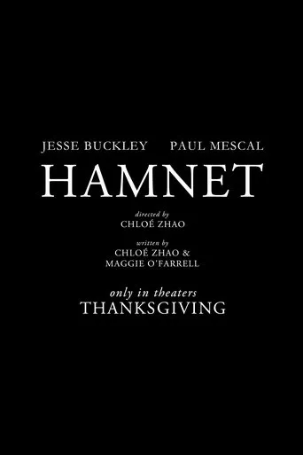 Hamnet movie poster - Entertainment content