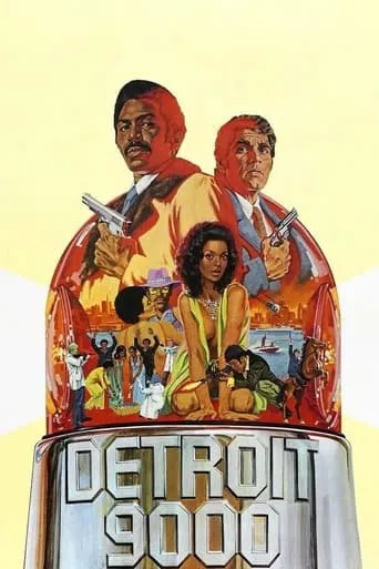 Detroit 9000 movie poster - Rated 5.4/10