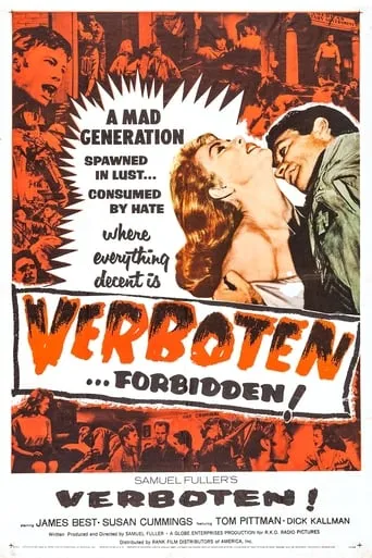 Verboten! movie poster - Rated 6.5/10