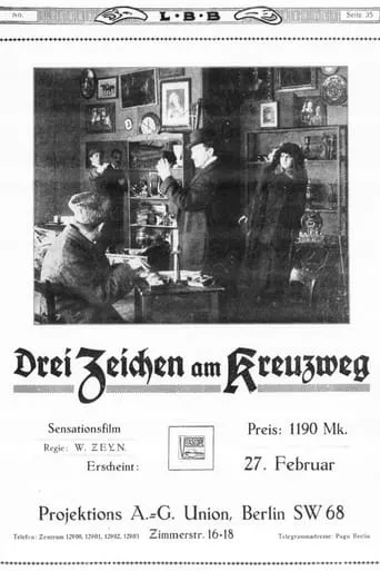 Drei Zeichen am Kreuzweg movie poster - Entertainment content