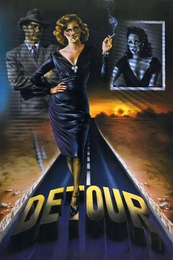 Detour movie poster - Rated 5.5/10