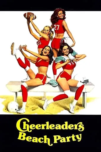 Cheerleaders Beach Party movie poster - Rated 3.3/10