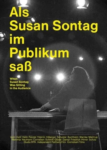 Als Susan Sontag im Publikum saß movie poster - Entertainment content