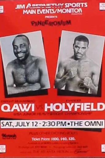 Dwight Muhammad Qawi vs. Evander Holyfield movie poster - Entertainment content