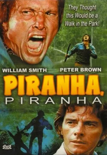 Piranha movie poster - Rated 3.5/10