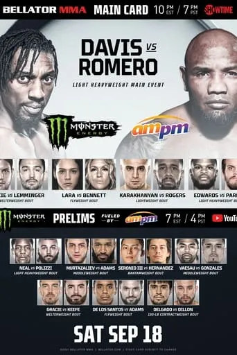 Bellator 266: Davis vs. Romero movie poster - Entertainment content