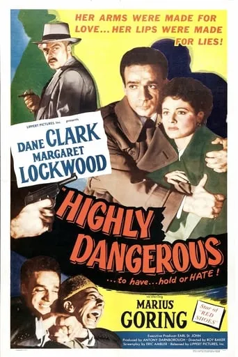 Highly Dangerous movie poster - Rated 6/10