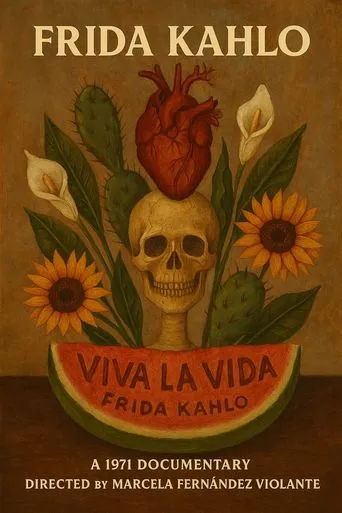 Frida Kahlo movie poster - Rated 8/10