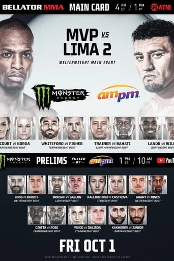 Bellator 267: Lima vs. MVP 2 movie poster - Entertainment content
