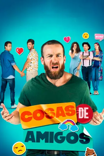 Cosas de amigos movie poster - Rated 4.3/10