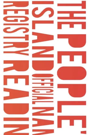 The People's Island Official Name Registry Reading movie poster - Entertainment content