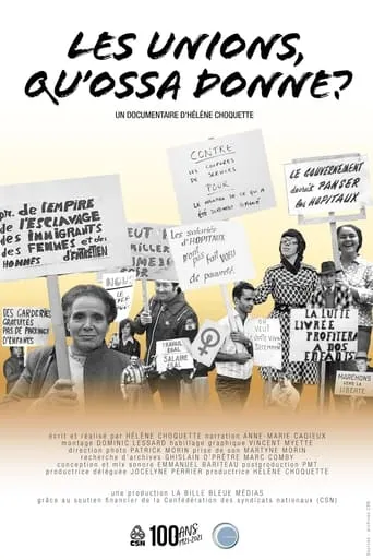 Les unions qu'ossa donne? movie poster - Entertainment content